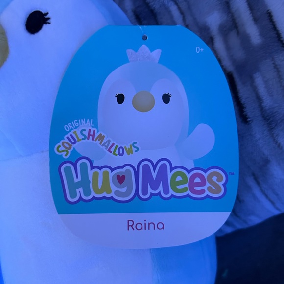 NWT Squishmallow Raina the Penguin Hug Mee 10” Plush - Picture 2 of 3